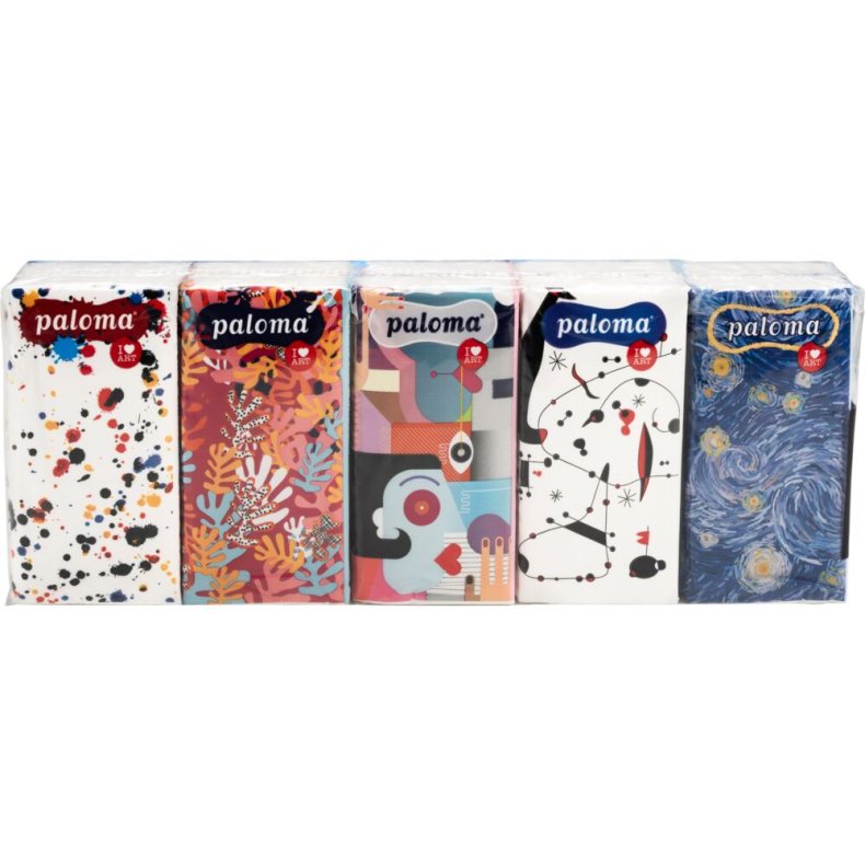 Papirlommet�rkl�der, Paloma, 4-lags, 21x20,5cm, hvid, nyfiber *Denne vare tages ikke retur*