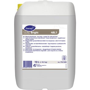 Blege- og desinfektionsmiddel, Diversey CLAX Bright 4BL1, 10 l, uden klor, farve og parfume