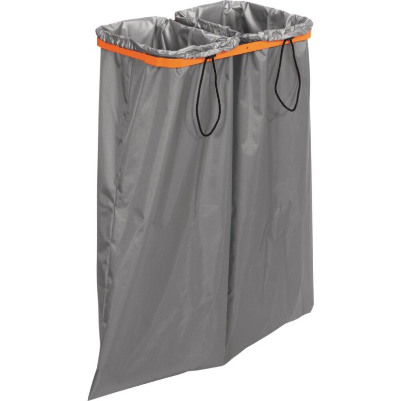 Vaskepose, Diversey TASKI, 250x250mm, 36 l, gr�, plast, stor *Denne vare tages ikke retur*