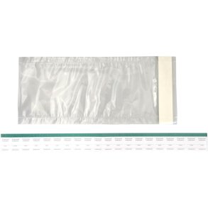 Pose til t�rsterilisering, 25,4x5,1cm, nylon, med selvluk