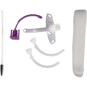 Tracheostomis�t, Blue Line Ultra, transparent, str. 8,0mm, uden cuff, Steril, engangs *Denne vare tages ikke retur*