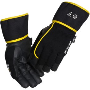 Handske, All-round, THOR Winter Dry Rigger, 9, sort, PU, med manchet