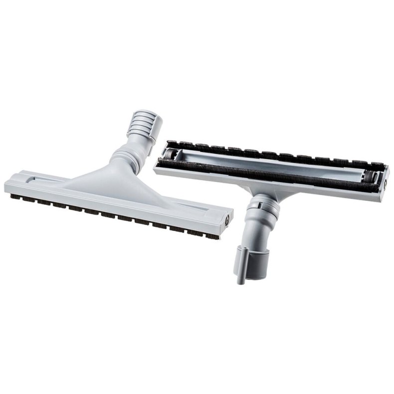 Parketmundstykke, Nilfisk, GD5, GD930, VP300/600/930, 350mm, �32mm, gr�, plast, med b�rsteh�r og hjul *Denne vare tages ikke retur*