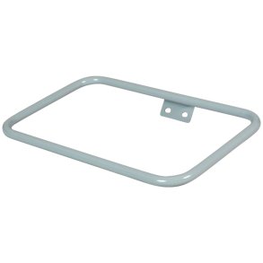 Poseholder, Tina Trolleys Exclusive, 470x320x65mm, gr�, pulverlakeret st�l, uden beslag, til 110 ltr. pose *Denne vare tages ikke retur*