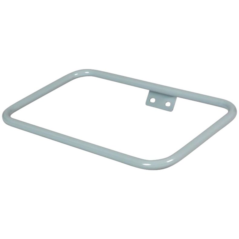 Poseholder, Tina Trolleys Exclusive, 470x320x65mm, gr�, pulverlakeret st�l, uden beslag, til 110 ltr. pose *Denne vare tages ikke retur*