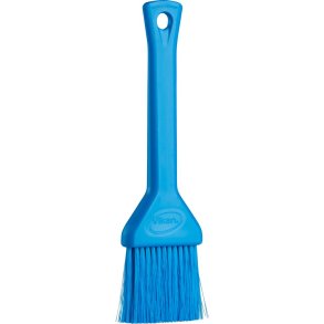 Levnedsmiddelpensel, Vikan, 19,5x5x1,5cm, bl�, polyester/PP/rustfrit st�l, 5 cm, bl�d