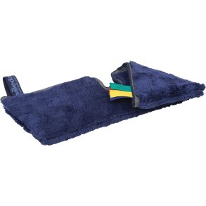 Inventarmoppe, Vileda Swep Duo Interior, bl�, mikrofiber, 35 cm, lommer