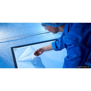 Kl�bem�tte, Kleen Sticky Mat, 115x60cm, bl�, PE, 30 lag *Denne vare tages ikke retur*