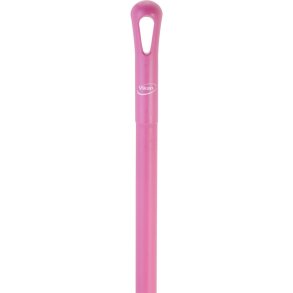 Skaft med gevind, Vikan, 150cm, �3,2cm, pink, glas/PP, ultra hygiejnisk *Denne vare tages ikke retur*