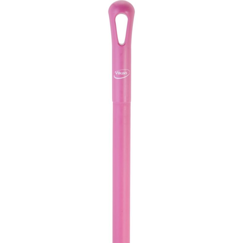 Skaft med gevind, Vikan, 150cm, �3,2cm, pink, glas/PP, ultra hygiejnisk *Denne vare tages ikke retur*