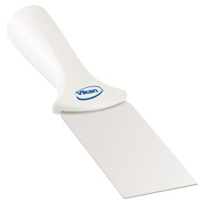 H�ndskraber, Vikan, hvid, PP/rustfrit st�l, 5 cm, med gevind *Denne vare tages ikke retur*