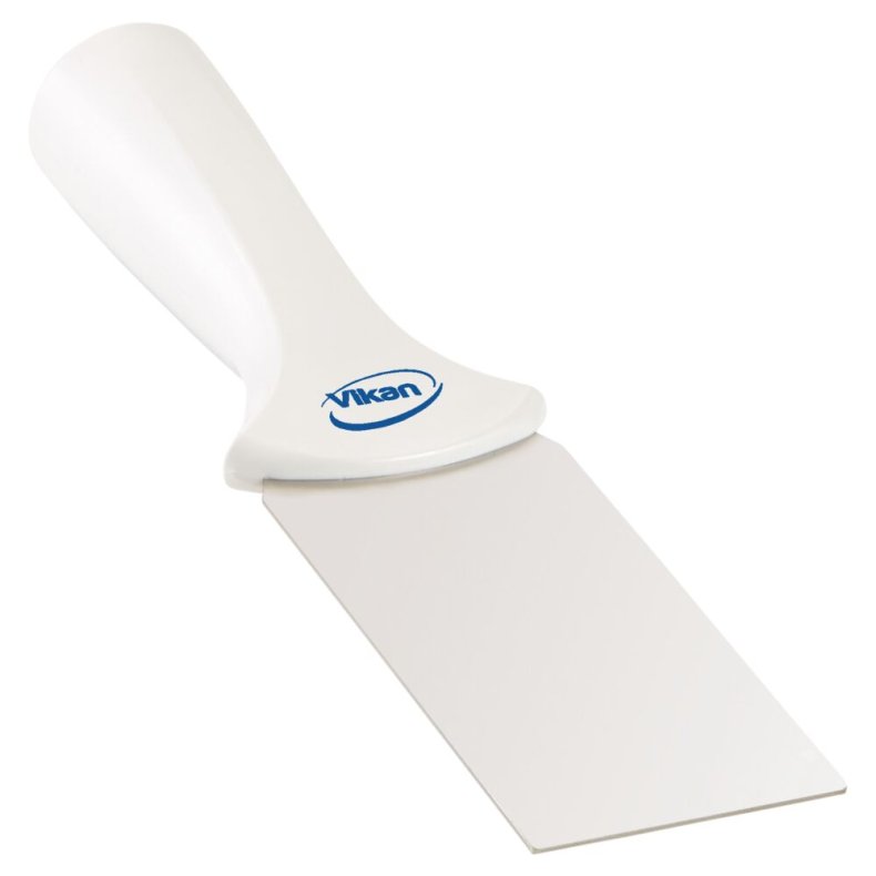 H�ndskraber, Vikan, hvid, PP/rustfrit st�l, 5 cm, med gevind *Denne vare tages ikke retur*