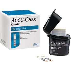 Teststrimler, Accu-Chek, Guide, til blodsukker