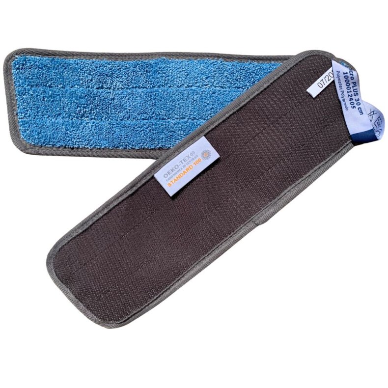 Micro Plus moppe, bl�, mikrofiber, 30 cm