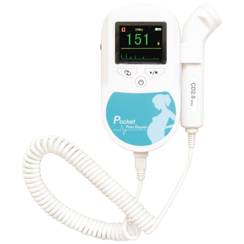 Mini doppler, Sonoline C2, 2,9x9,2x13,5cm, med farvedisplay, uden probe