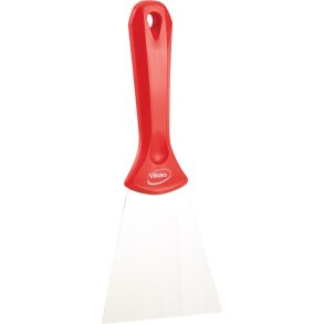 H�ndskraber, Vikan, 23,5x2,2cm, r�d, PP/rustfrit st�l, 10 cm *Denne vare tages ikke retur*