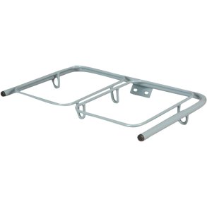 Poseholder, Tina Trolleys Exclusive, 540x320x70mm, gr�, pulverlakeret st�l, til 60 ltr. poser *Denne vare tages ikke retur*