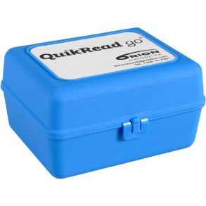 QuikRead Transportbox, bl� *Denne vare tages ikke retur*