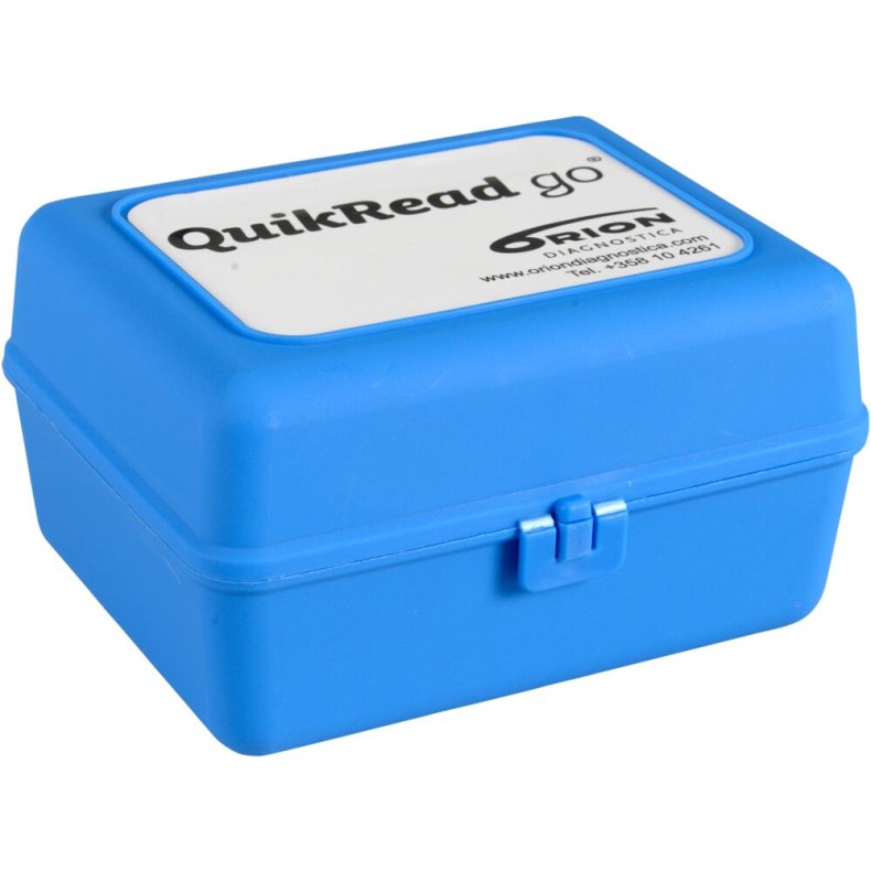QuikRead Transportbox, bl� *Denne vare tages ikke retur*
