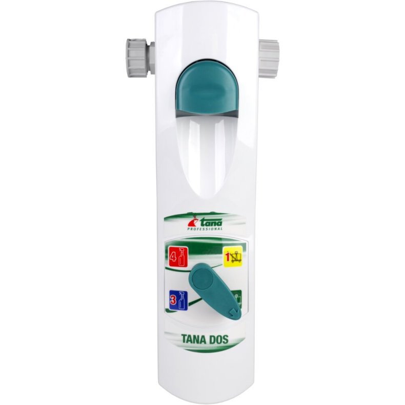 Blandesystem, Tana Professional DOS quatro, 2-2, hvid, plast, 4 l/min, til flaske, spand og gulvvasker, med tilbagel�bssikring