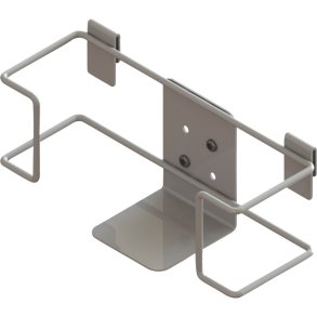 Handskeholder, Diversey TASKI, 27,5x12,5x10,5cm, gr�, st�l, til 1 pakke *Denne vare tages ikke retur*