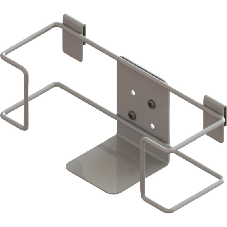 Handskeholder, Diversey TASKI, 27,5x12,5x10,5cm, gr�, st�l, til 1 pakke *Denne vare tages ikke retur*