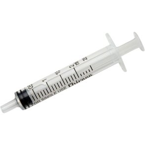 Spr�jte, Chirana, 2 ml, transparent, luer, centreret, 3 komponent, steril, engangs *Denne vare tages ikke retur*
