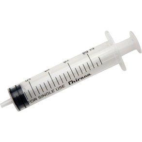 Spr�jte, Chirana, 20 ml, transparent, luer, excentrisk, 3 komponent, steril, engangs *Denne vare tages ikke retur*