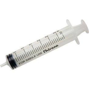 Spr�jte, Chirana, 30 ml, transparent, luer, excentrisk, 3 komponent, steril, engangs *Denne vare tages ikke retur*