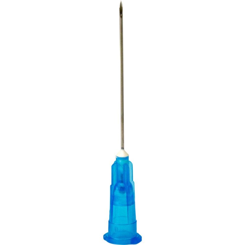 Kanyle, Medoject, bl�, 23G, 1 1/4", 0,6x30mm, steril, engangs *Denne vare tages ikke retur*