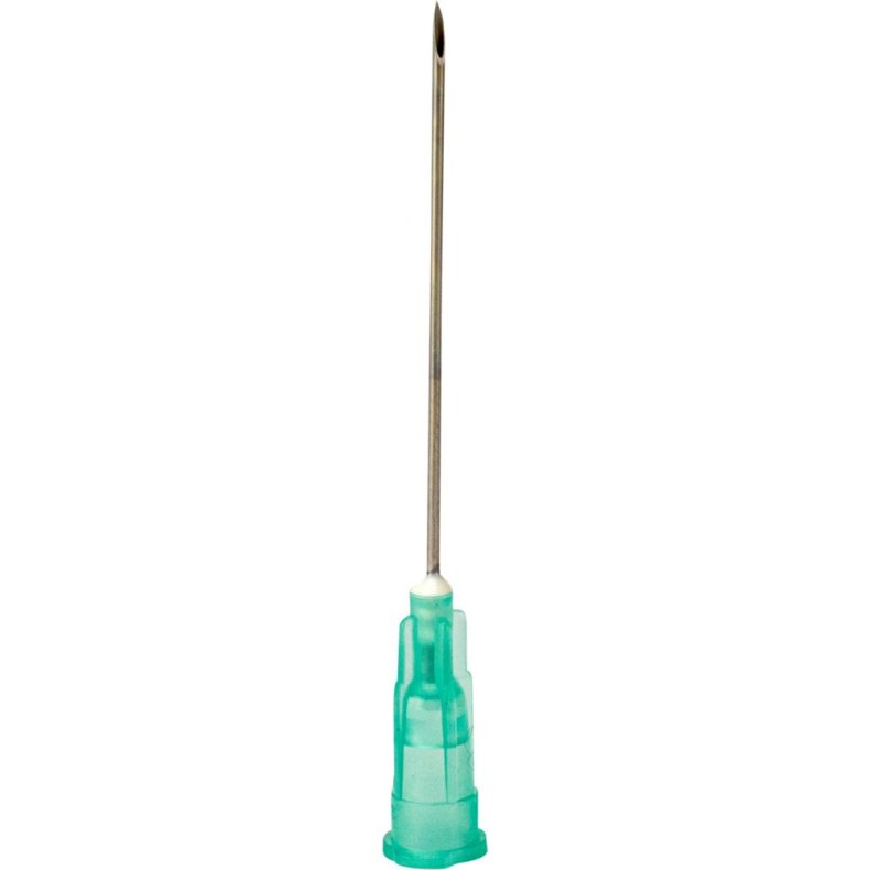 Kanyle, Medoject, gr�n, 21G, 1 1/2", 0,8x40mm, steril, engangs *Denne vare tages ikke retur*