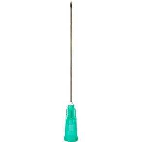 Kanyle, Medoject, gr�n, 21G, 2