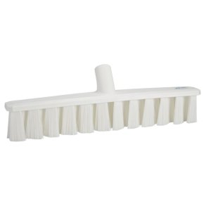 Fejekost, Vikan, hvid, glas/polyester/PP, 40 cm, bl�d, UST *Denne vare tages ikke retur*