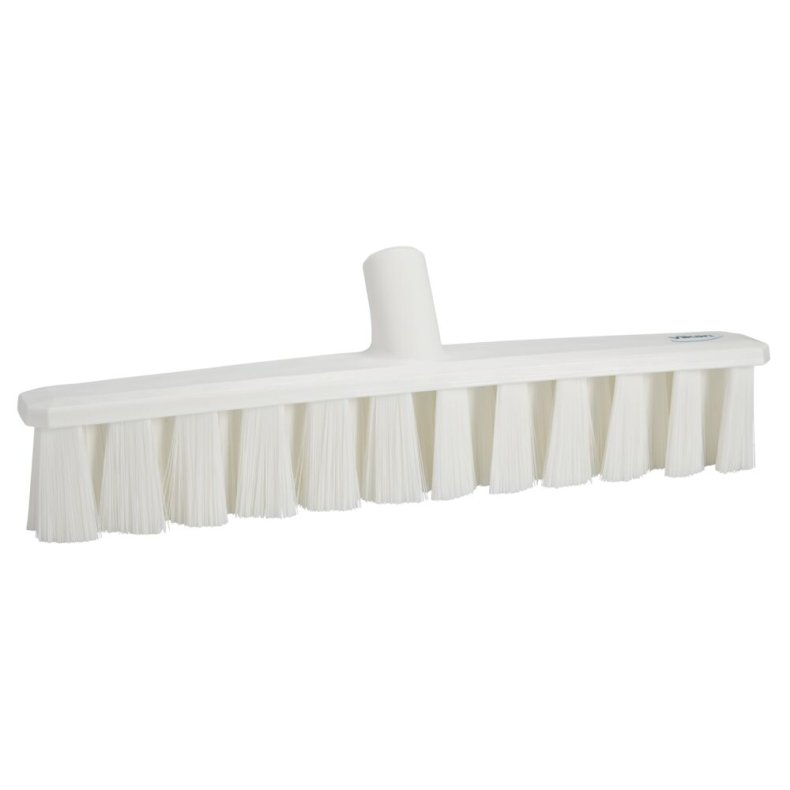 Fejekost, Vikan, hvid, glas/polyester/PP, 40 cm, bl�d, UST *Denne vare tages ikke retur*