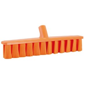 Fejekost, Vikan, orange, glas/polyester/PP, 40 cm, bl�d, UST *Denne vare tages ikke retur*