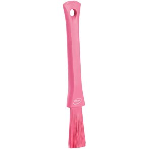 Detaljeb�rste, Vikan, 20,5x3x1cm, pink, polyester/PP, bl�d, UST *Denne vare tages ikke retur*