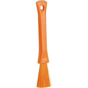 Detaljeb�rste, Vikan, 20,5x3x1cm, orange, polyester/PP, bl�d, UST *Denne vare tages ikke retur*