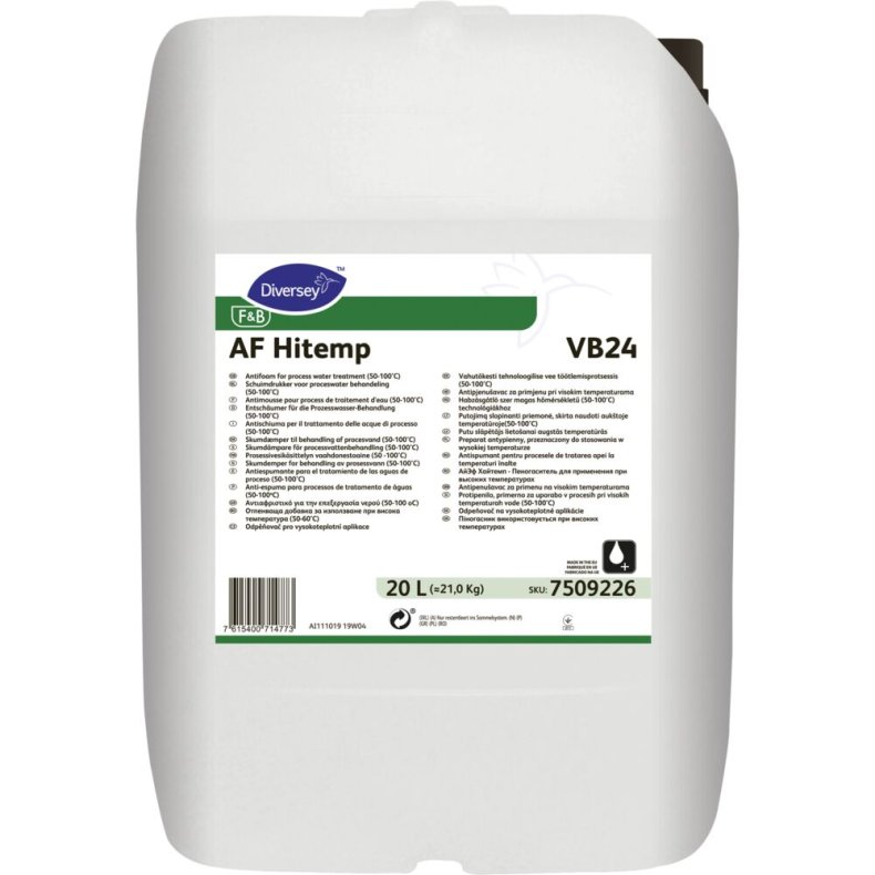 Skumd�mper, Diversey F&B Powerfoam VF4L(a), 20 l, uden farve og parfume *Denne vare tages ikke retur*