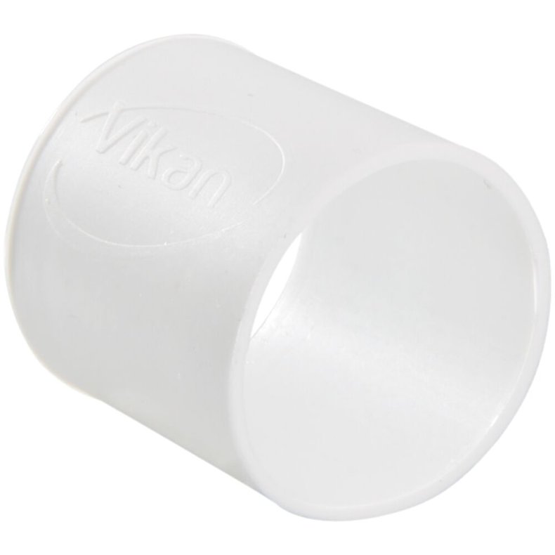 Farvekodningsb�nd til skaft, Vikan, �26mm, hvid, gummi/silikone *Denne vare tages ikke retur*