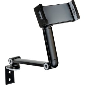 Holder til tablet, Tina Trolleys Exclusive, sort, plast/silikone/st�l, passer til tablet str. 7''-10,1'' *Denne vare tages ikke retur*