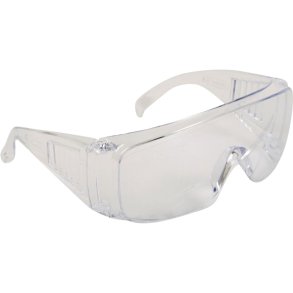 Beskyttelsesbrille, THOR Visitor, One size, klar, PC, anti-dug, sideskjold, flergangs