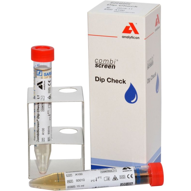Kontrolv�ske, 15 ml, til Combiscreen teststrimler, K�levare *Denne vare tages ikke retur*