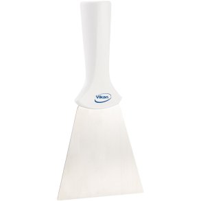 H�ndskraber, Vikan, hvid, PP/rustfrit st�l, 10 cm, med gevind *Denne vare tages ikke retur*