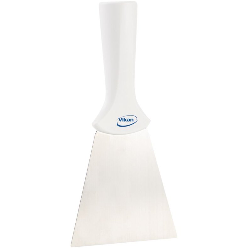 H�ndskraber, Vikan, hvid, PP/rustfrit st�l, 10 cm, med gevind *Denne vare tages ikke retur*