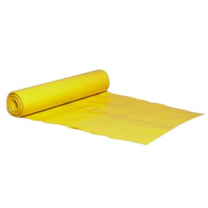 S�k, 100 l, gul, LDPE/genanvendt, 72x112cm