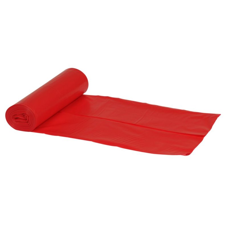S�k, 100 l, r�d, LDPE/genanvendt, 70x110cm