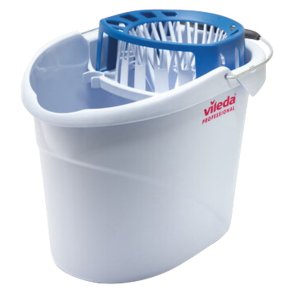 Inventarspand, Vileda Supermop, 41x60x50cm, 10 l, gr�, rPP/PP, med hank og udvrider *Denne vare tages ikke retur*