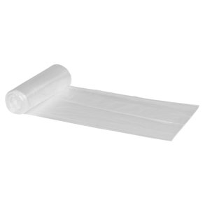Spandepose med stjernebund, 40 l, klar, HDPE/virgin, 60x60cm