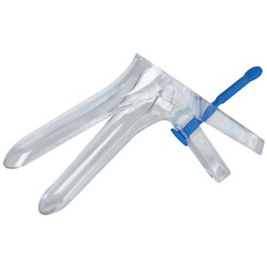 Speculum, Mediware, S, �24mm, bl�, plast, steril, med klikl�s, engangs *Denne vare tages ikke retur*