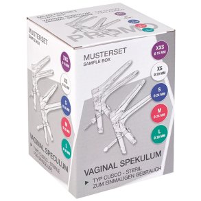 Speculum, Mediware, M, �26mm, r�d, plast, steril, med klikl�s, engangs *Denne vare tages ikke retur*